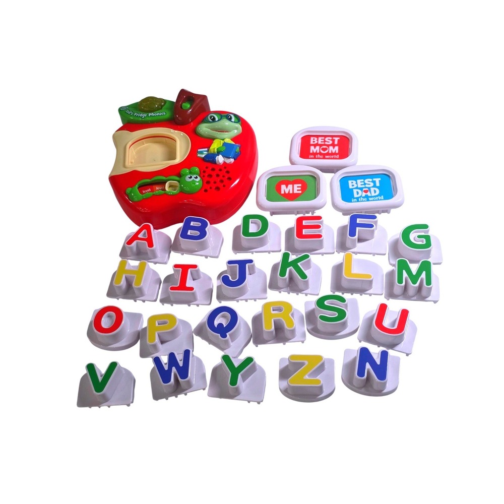 Leap Frog Tad's Fridge Phonics Magnetic Letter Set Alphabet Preschool Learning